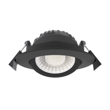 LUNA LED Inbouwspot | Zwart | 5W/7W | Dim to Warm + CCT-Switch | IP65 | Dimbaar