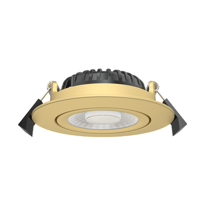 LED INBOUWSPOT | MDRLED® | 5W/7W | CCT-SWITCH | Messing