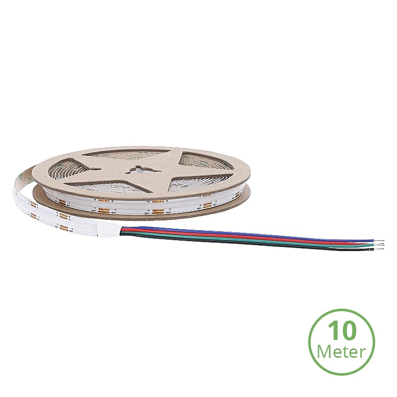 COB LEDstrip RGB 24V 10M 12W IP20 576 LEDs/m