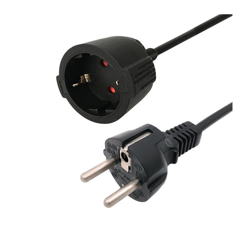 Verlengkabel  Zwart  2M  IP20