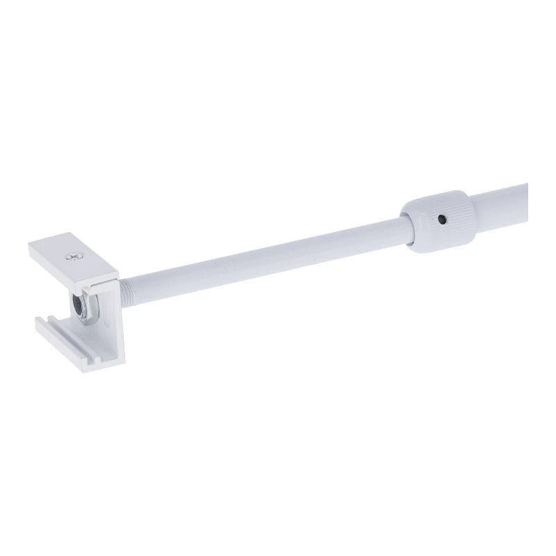 Spanningsrail Ophangsysteem Wit – Draadstang 50–100cm – 3-Fase – 2 Stuks