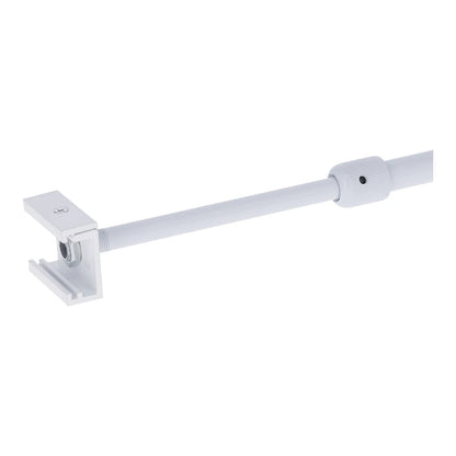 Spanningsrail Ophangsysteem Wit – Draadstang 50–100cm – 3-Fase – 2 Stuks