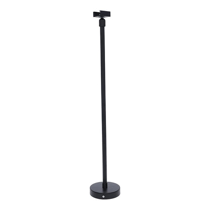 Spanningsrail Ophangsysteem Zwart – Draadstang 50–100cm – 3-Fase – 2 Stuks