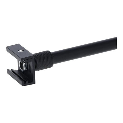 Spanningsrail Ophangsysteem Zwart – Draadstang 50–100cm – 3-Fase – 2 Stuks