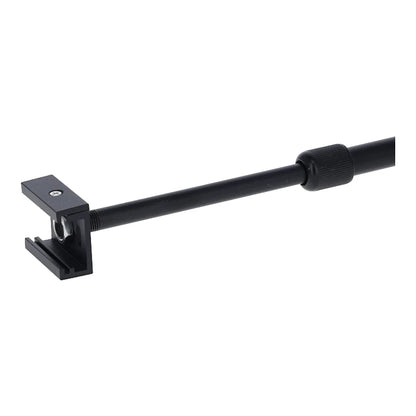 Spanningsrail Ophangsysteem Zwart – Draadstang 50–100cm – 3-Fase – 2 Stuks