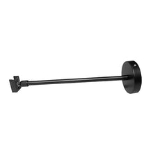 Spanningsrail Ophangsysteem Zwart – Draadstang 100–200cm – 2 Stuks – 3-Fase Rail