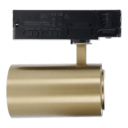3-Fase Railspot | Messing | 10W–30W | Dimbaar | CCT Switch | MDRLED®