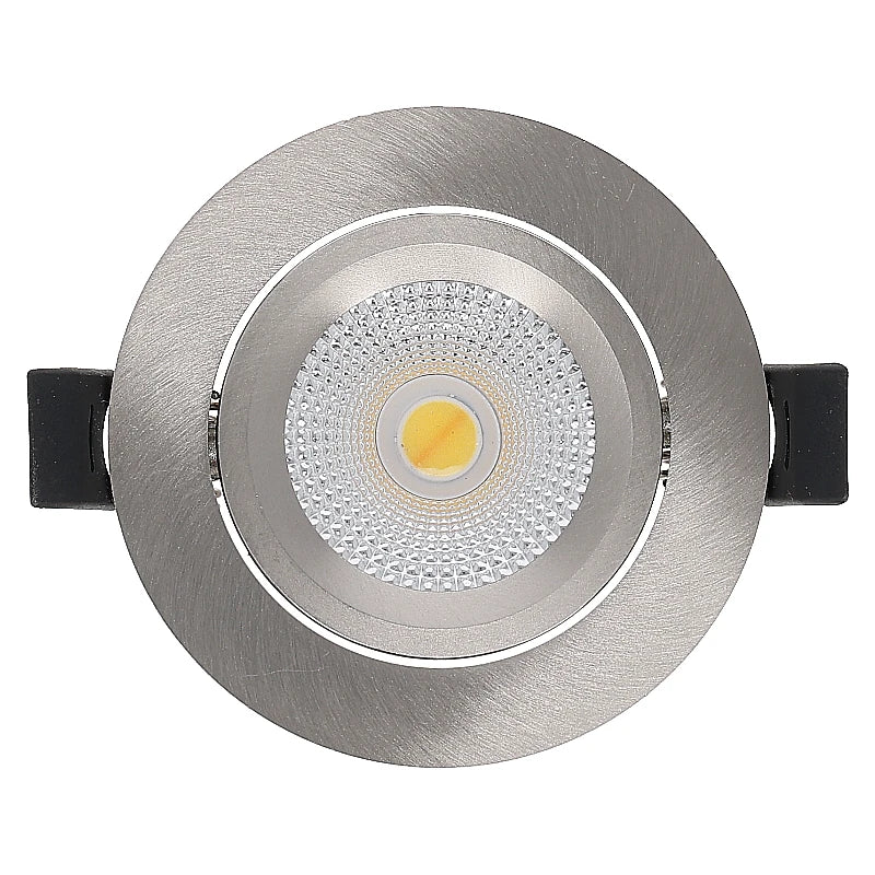 LED Inbouwspot  6W  Dimbaar  Zilver  CCT-Switch  IP65