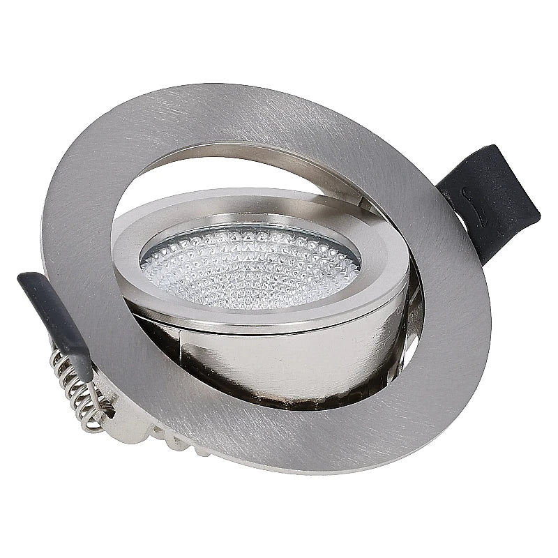 LED Inbouwspot  6W  Dimbaar  Zilver  CCT-Switch  IP65