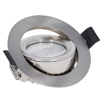 LED Inbouwspot  6W  Dimbaar  Zilver  CCT-Switch  IP65