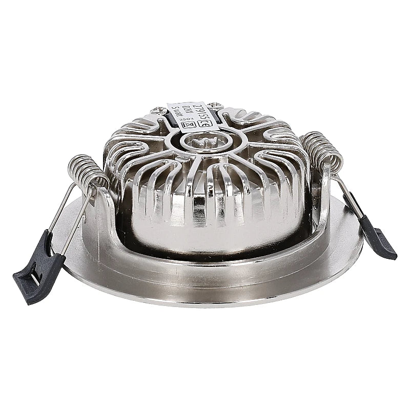 LED Inbouwspot  6W  Dimbaar  Zilver  CCT-Switch  IP65