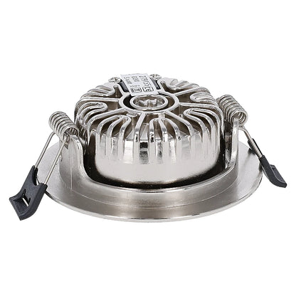 LED Inbouwspot  6W  Dimbaar  Zilver  CCT-Switch  IP65