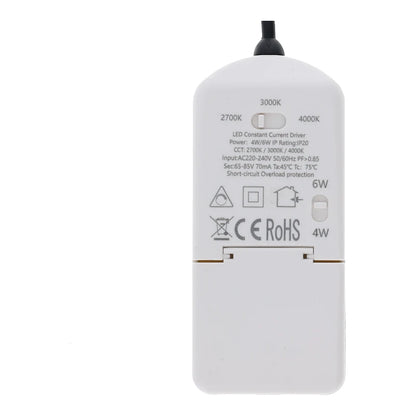 LED Inbouwspot  LUNA  6W  Dimbaar  Koper CCT-Switch  IP65