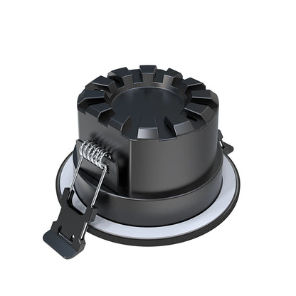 LED Inbouwspot Lisa 6W | Zwart & Wit | Met PIR Sensor | CCT-Schakelaar | IP65 | MDRLED®