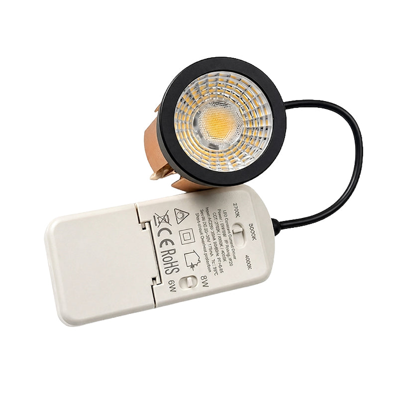 MR16 LED Module 6W/8W | Bridgelux COB | CRI >98 | CCT-Switch | Triac Dimbaar | 38°