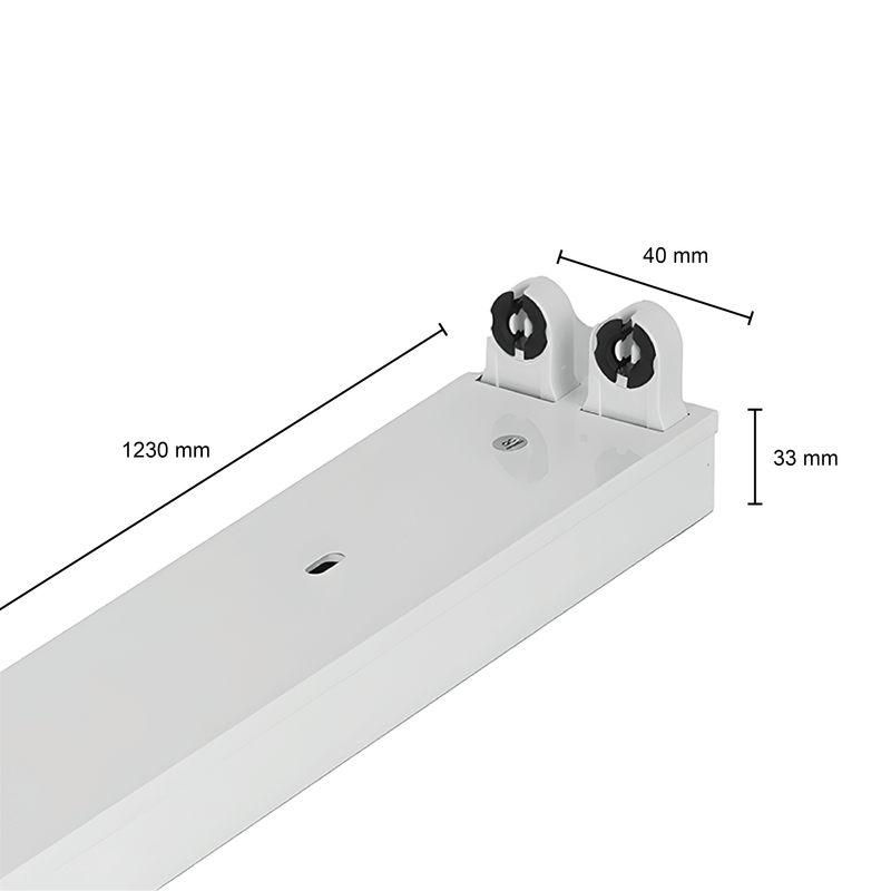 PROLEDPARTNERS IP22 ARMATUUR  2 TL-BUIZEN 120CM