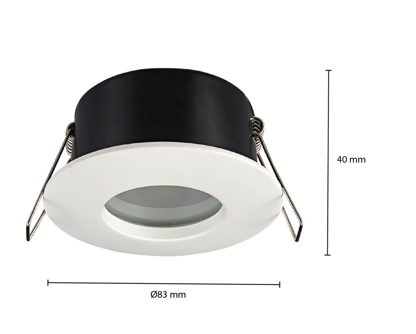 OPRAWA GU10 BIAŁA, CZARNA, SREBRNA Ø70mm MR16 MDRLED 