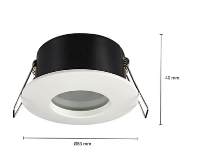 OPRAWA GU10 BIAŁA, CZARNA, SREBRNA Ø70mm MR16 MDRLED 
