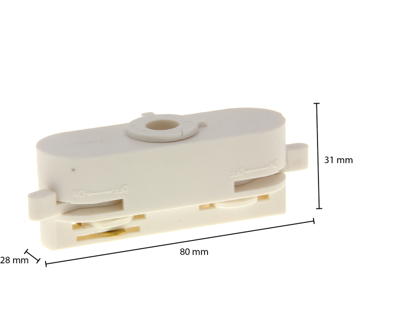 1-Fase RAILADAPTER Pro Line WIT,  MDR LED®