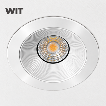 LED Inbouwspot Aurora Premium Messing Goud 6/8W CCT – CRI >98 – IP55 – Dimbaar