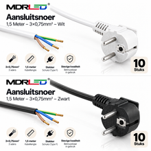 PRZEWÓD PODŁĄCZENIOWY 1,5M EURO 3 X 0,75MM² BIAŁY MDRLED®