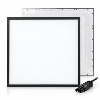 MDRLED® Back-Lit LED Paneel 60×60cm 30W | CCT | UGR <19 | Zwart