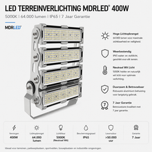 LED TERREINVERLICHTING  MDRLED® IP65  400W