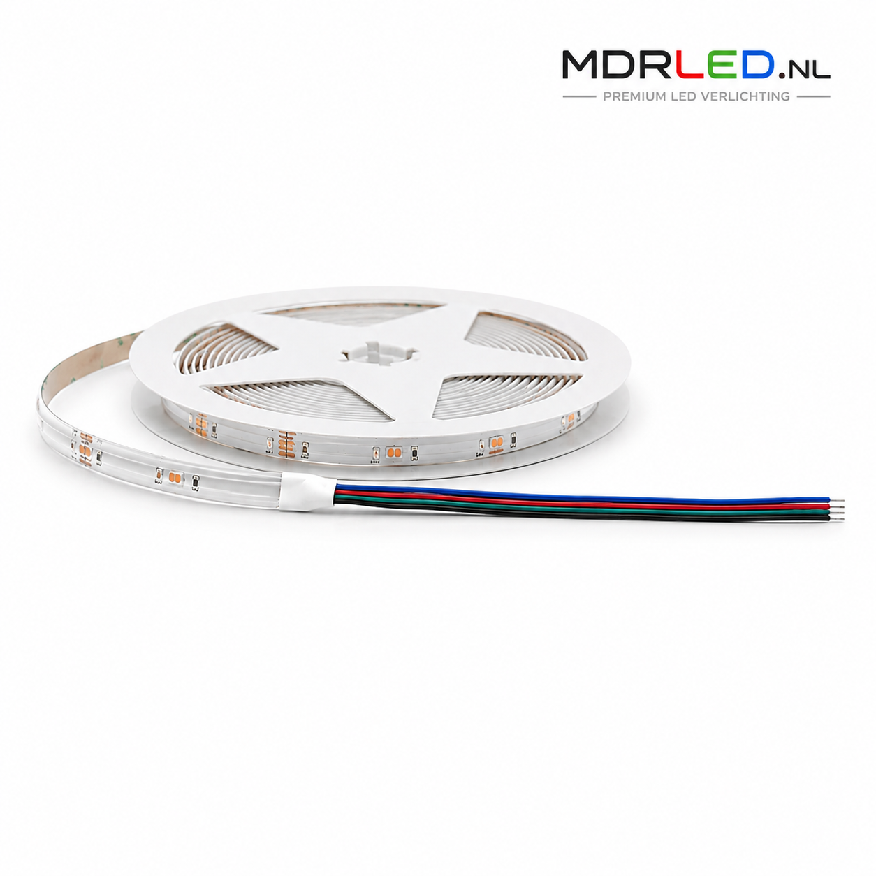 COB LEDstrip RGB 24V IP65 5M 14W/M Waterdicht