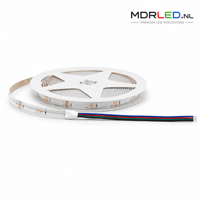 COB LEDstrip RGB 24V IP65 5M 14W/M Waterdicht