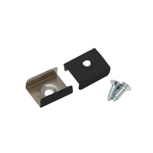 BEVESTIGING CLIP “Z” SLIM 10MM + INBOUW SLIM 10MM ZWART – 20 STUKS MDRLED®