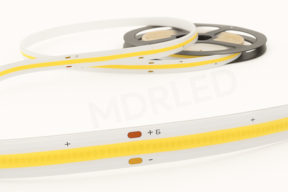COB LEDstrip 24V | IP65 | 2700K | 5M | 10W/M | Vrij Knipbaar | MDRLED®