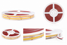 COB LEDstrip 24V | IP65 | 3000K | 5M | 10W/M | Vrij Knipbaar | MDRLED®