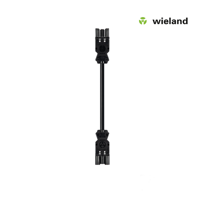 Wieland GST18I3 Koppelsnoer 1,5 MM² 3 meter zwart MDRLED®