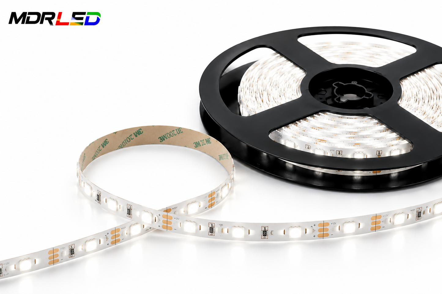 LED Strip 12V  6000K  60 LED/m  SMD2835  IP22  5M  8mm  MDRLED Premium