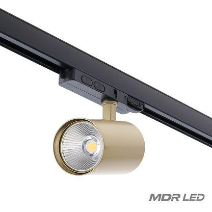 3-Fase Railspot  Messing  10W–30W  Dimbaar  CCT Switch  MDRLED® Actie