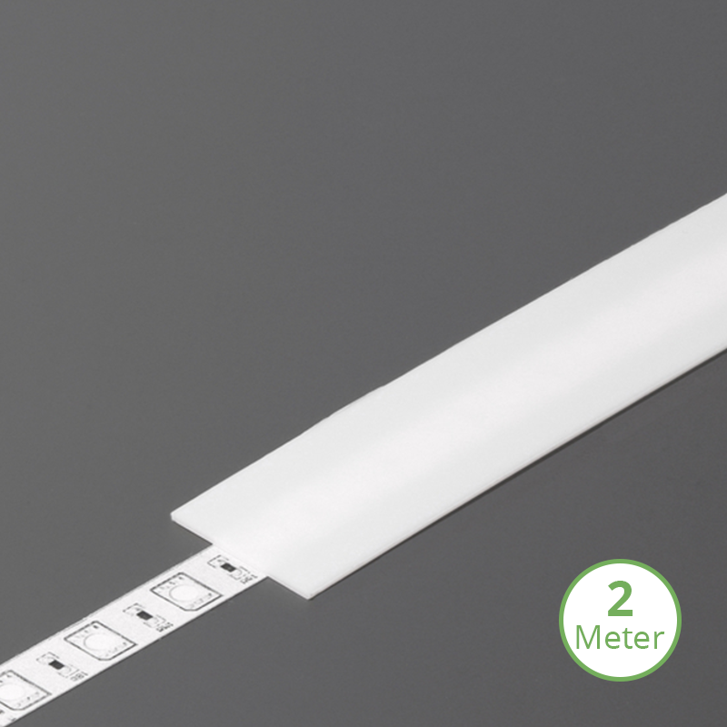 Opaal Cover Schuif 2M – Voor 12 mm & 14 mm LED-Profielen – PMMA – MDRLED®
