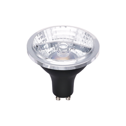 LED AR70 GU10 Spot 6W Zwart met Dim-to-Warm 45°  MDRLED®