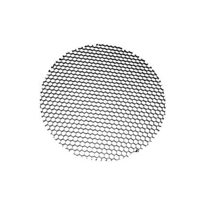 MDRLED® Anti-Verblindingsrooster Railspot Ø100mm | Honingraat | 10 Stuks