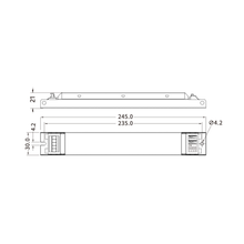 DALI-TREIBER BOKE 154-200V 100-450mA MDRLED®