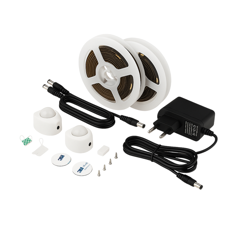 Bedverlichting LED 12V 3W/m 3000K met Bewegingssensor | MDRLED®