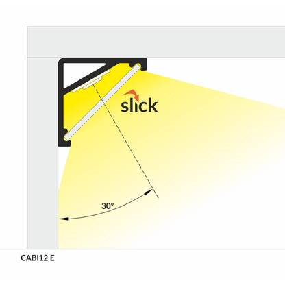 Profil LED aluminiowy Sofia 12MM – 2 metry | Nadaje się do pasków LED 8mm | MDRLED®
