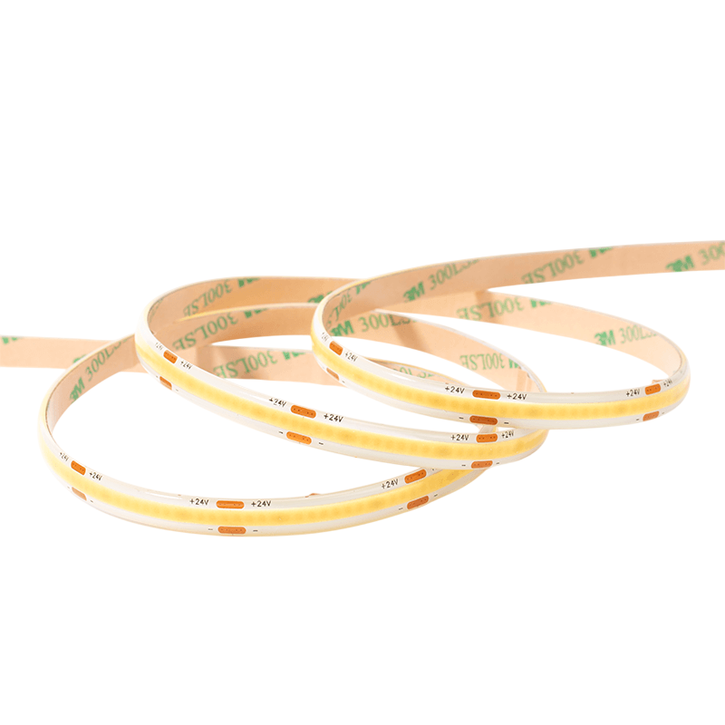 COB LED Strip 24V 5 Meter 3000K IP65 Dimbaar CRI90+ 10W/m | MDRLED®
