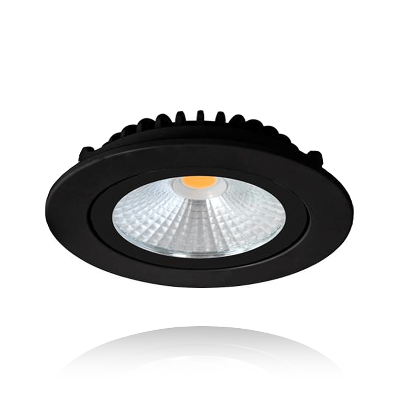 LED INBOUWSPOT MDRLED SLIM-FIT  5W  DIM  ZWART