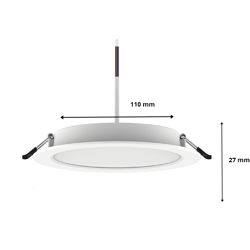 De DOB Downlight Ø110 - 9W 4000K van Proledpartners®