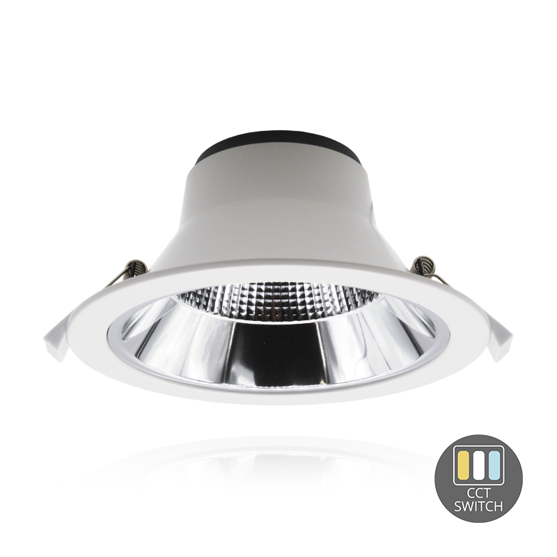 LED Downlight Ø145 – Aurora 15W – CCT-Switch – 110 lm/W – Helder Wit