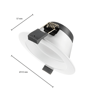 Oprawa sufitowa LED Giulia CCT-SWITCH Ø92 9W MDRLED®