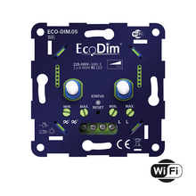 WIFI LED DIMMER DUO  2×0-100W  FASE AFNSIJDING (RC) ECO-DIM.05-WIFI MDRLED®