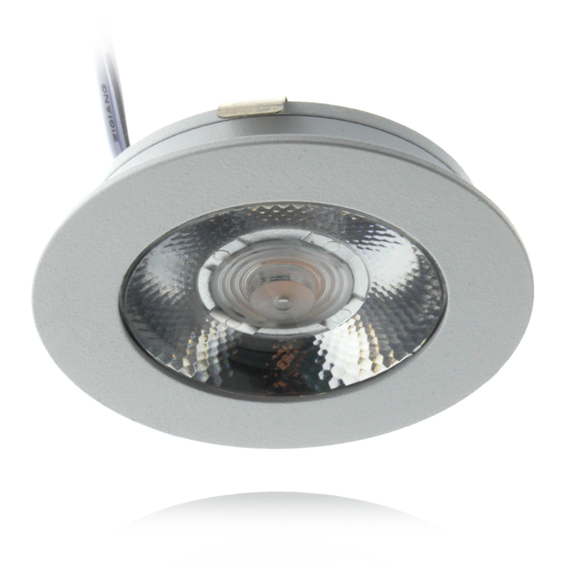 ECODIM ED-10044 LED INBOUWSPOT KLEINE INBOUWDIEPTE IP54 WARM WIT ROND WIT 75MM.