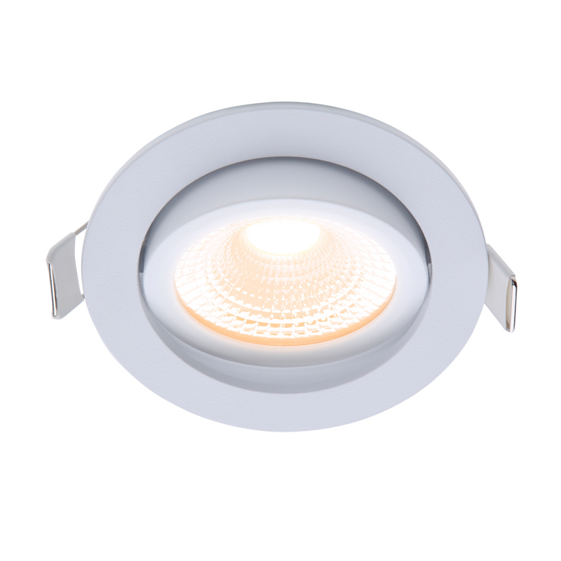 ECODIM ED-10022 LED INBOUWSPOT KLEINE INBOUWDIEPTE IP54 DIM TO WARM ROND WIT 75MM.