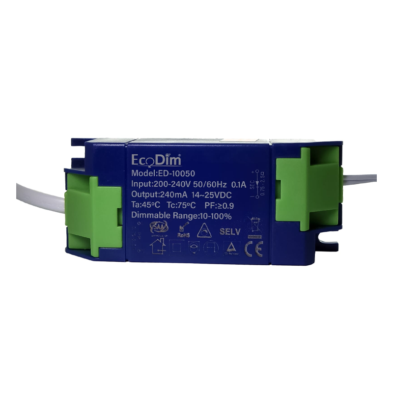 ECODIM ED-10050DIMBARE LED DRIVER TRAFO 1-2 MEUBELSPOTS.